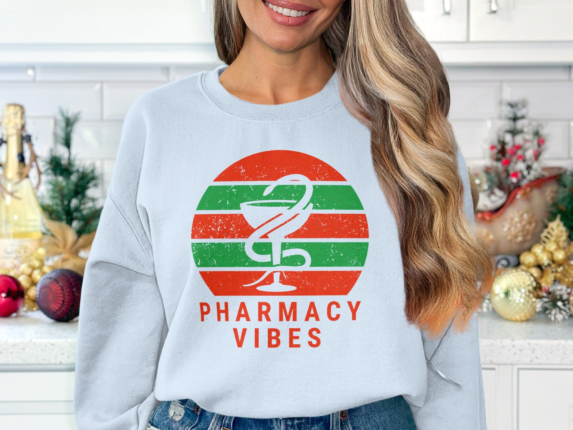 Pharmacy Vibes Graphic Sweatshirt product