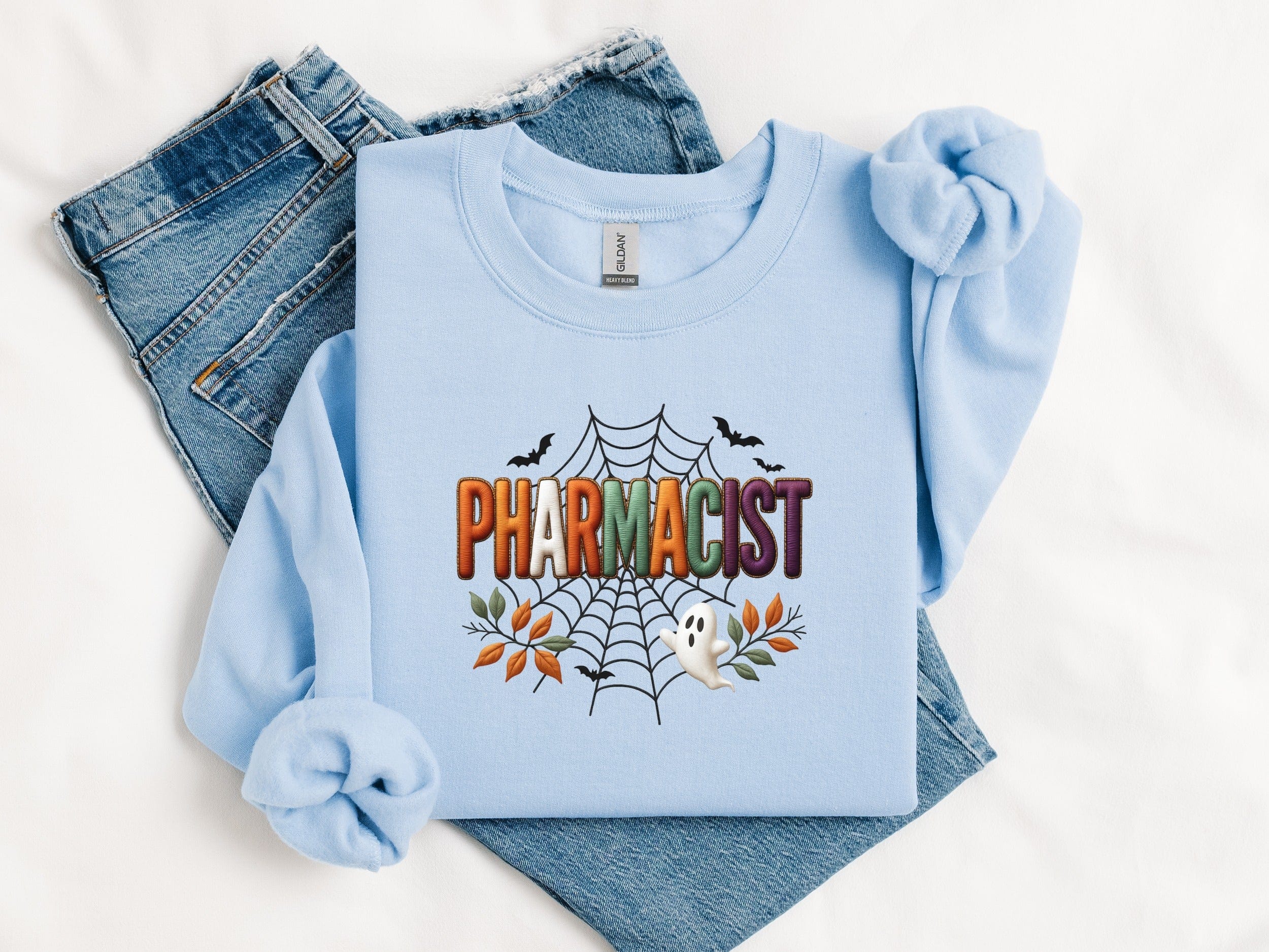 Multicolored Pharmacist Design with Spider Web product