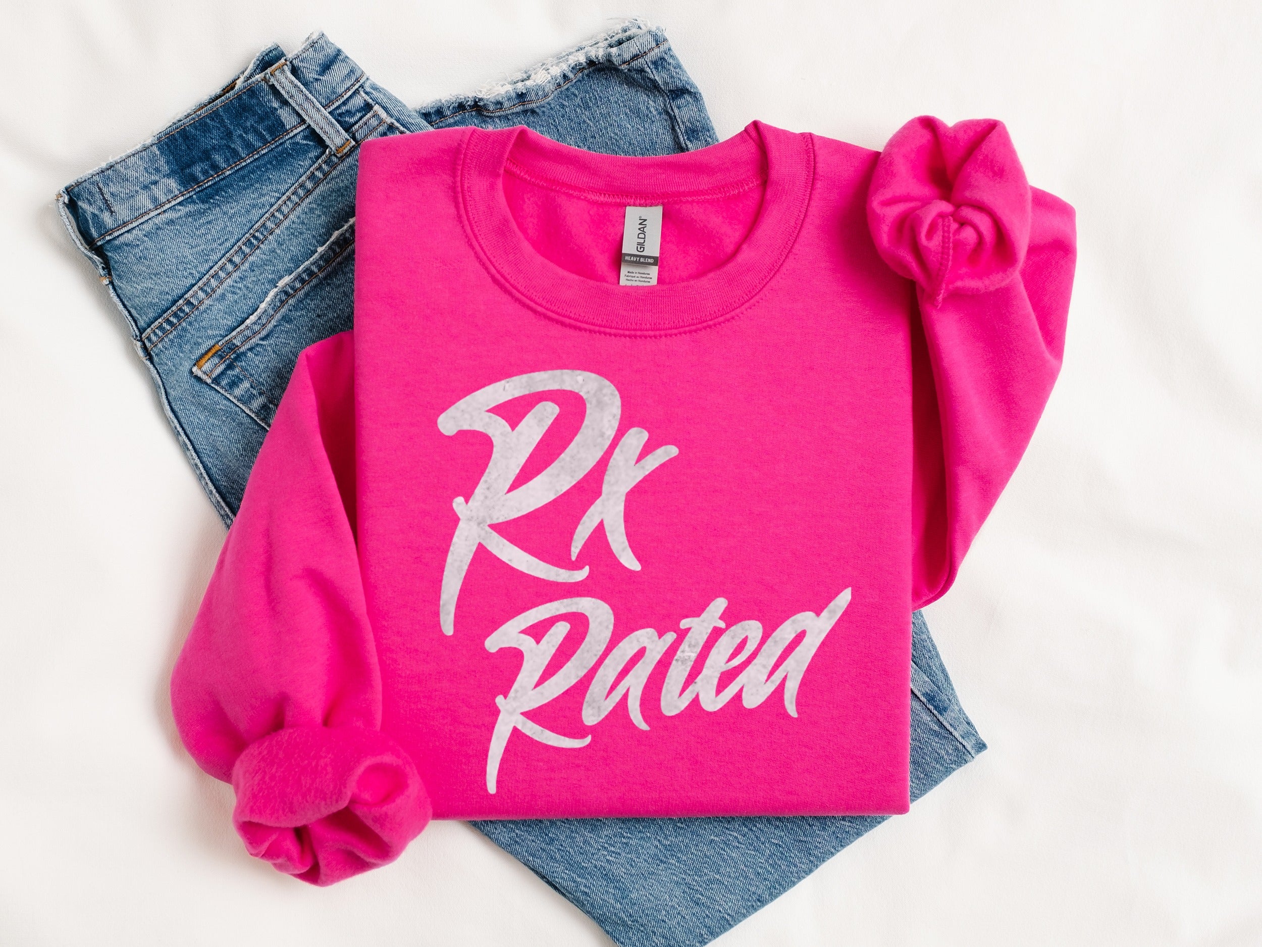 Rx Rated Graphic Sweatshirt Perfect for Casual Wear