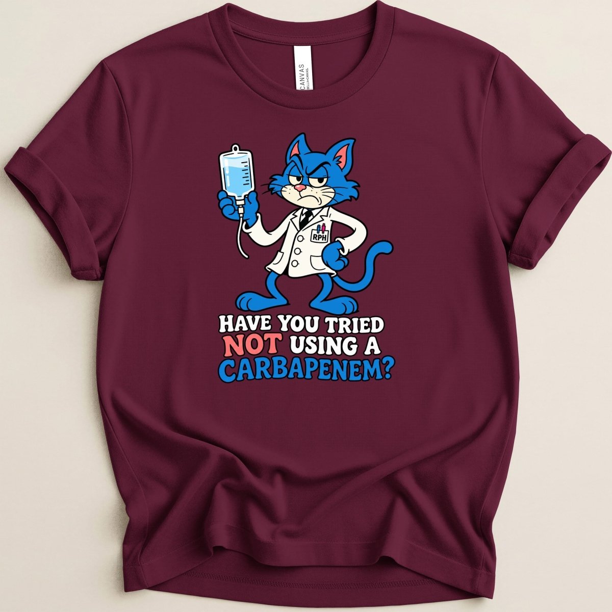 Fewer Carbapenems Tee - Adverse Reactions