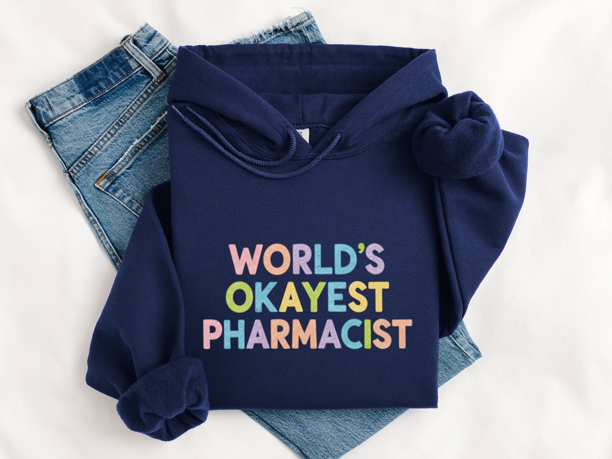 World's Okayest Pharmacist Hoodie