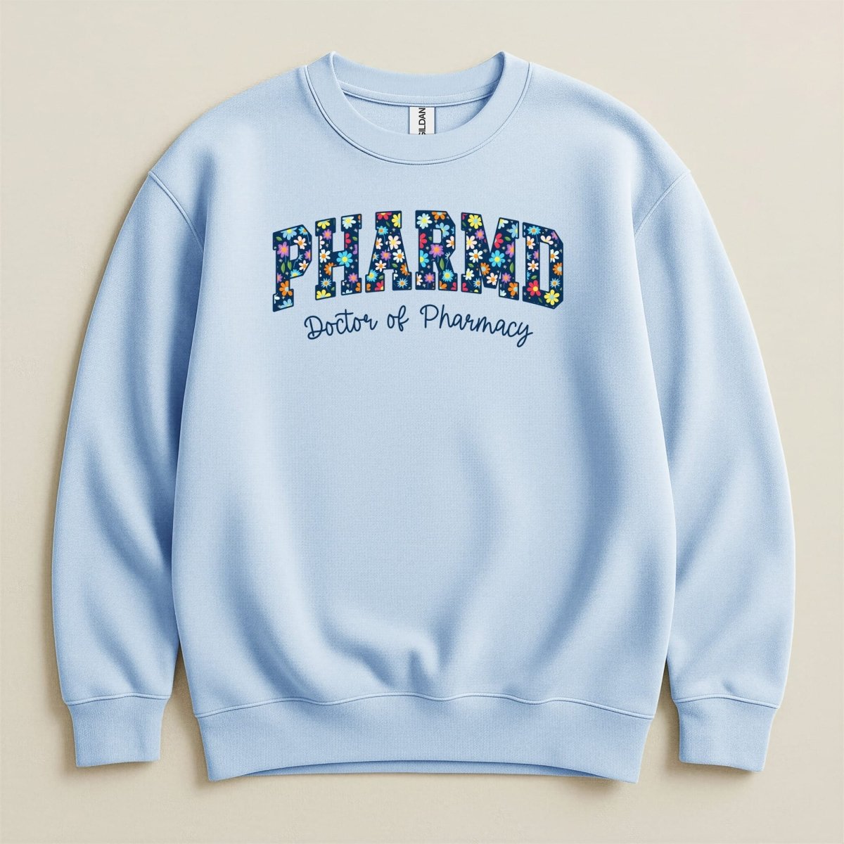 Floral PharmD v1 Sweatshirt & Hoodie - Adverse Reactions