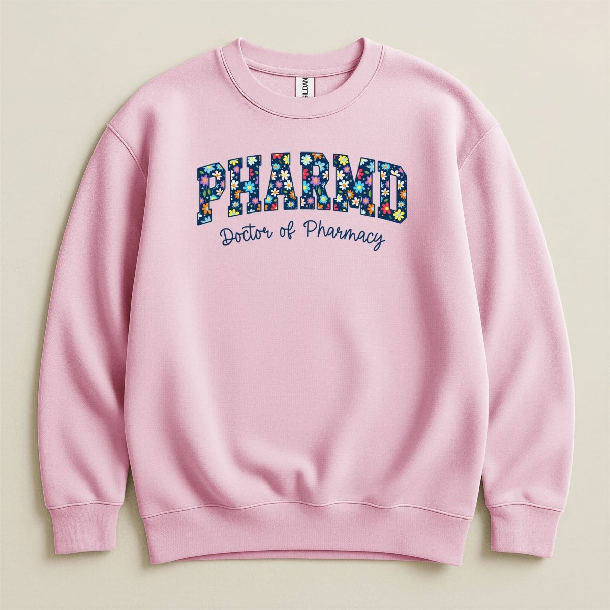 Floral PharmD v1 Sweatshirt & Hoodie - Adverse Reactions