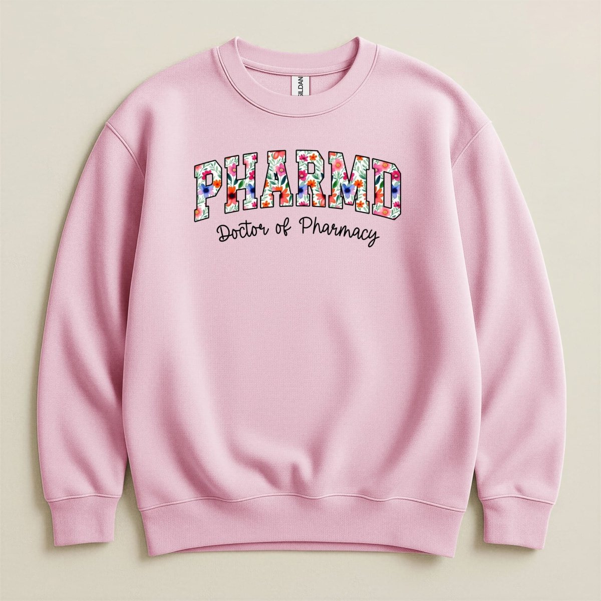 Floral PharmD v2 Sweatshirt & Hoodie - Adverse Reactions