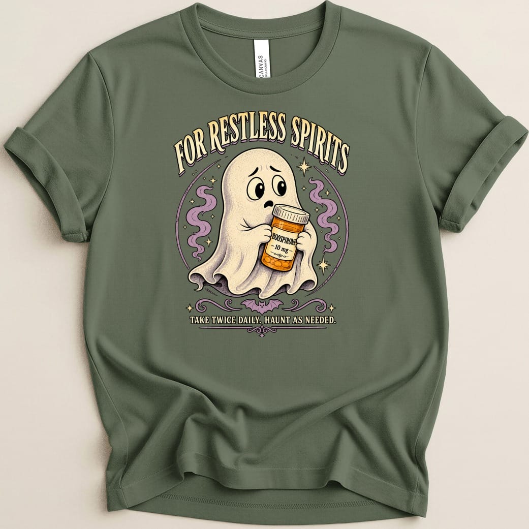 For Restless Spirits Tee - Adverse Reactions