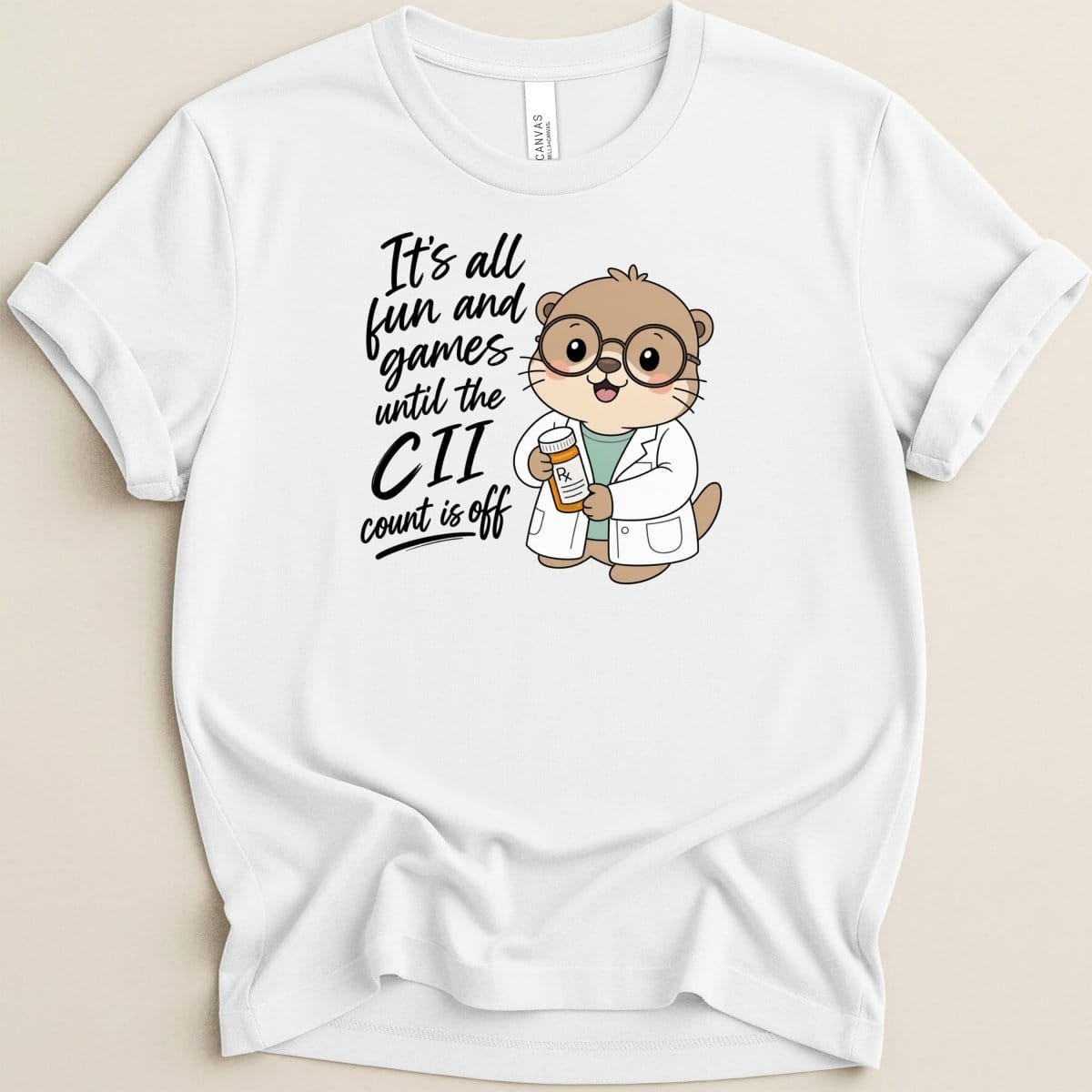Fun and Games Otter Tee - Adverse Reactions