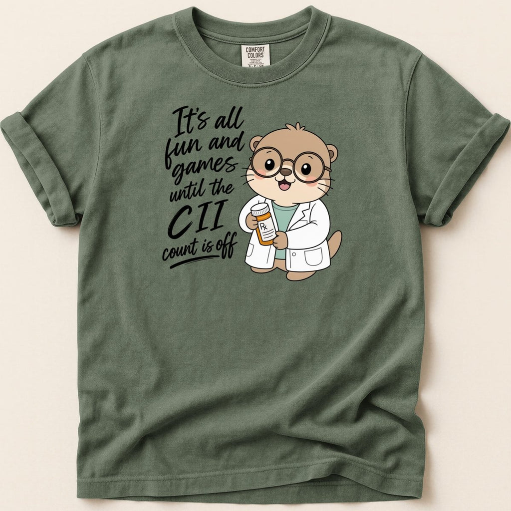 Fun and Games Otter Tee - Adverse Reactions