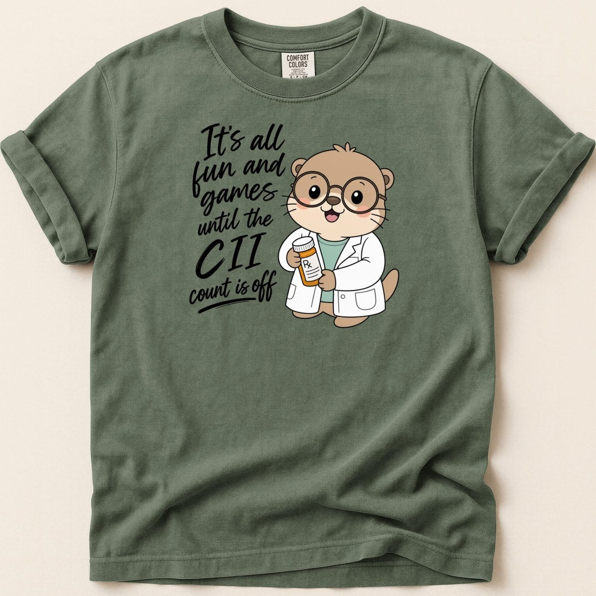 Fun and Games Otter Tee - Adverse Reactions