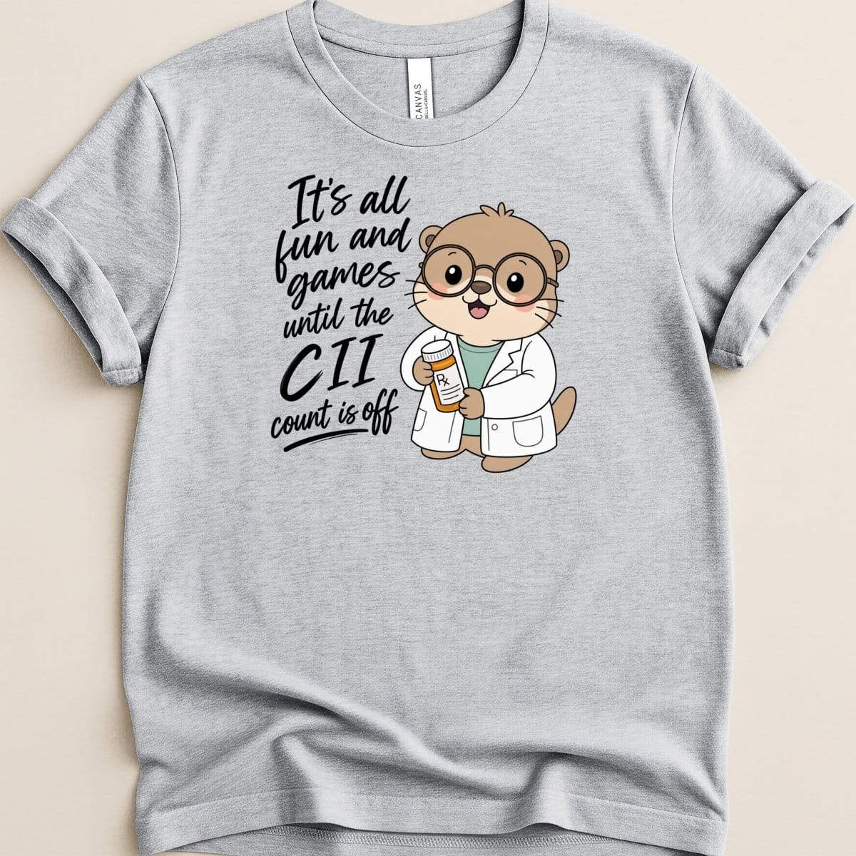Fun and Games Otter Tee - Adverse Reactions