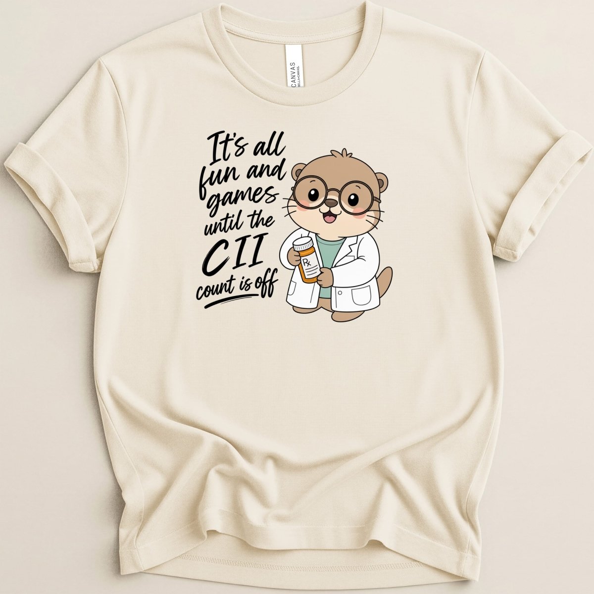 Fun and Games Otter Tee - Adverse Reactions