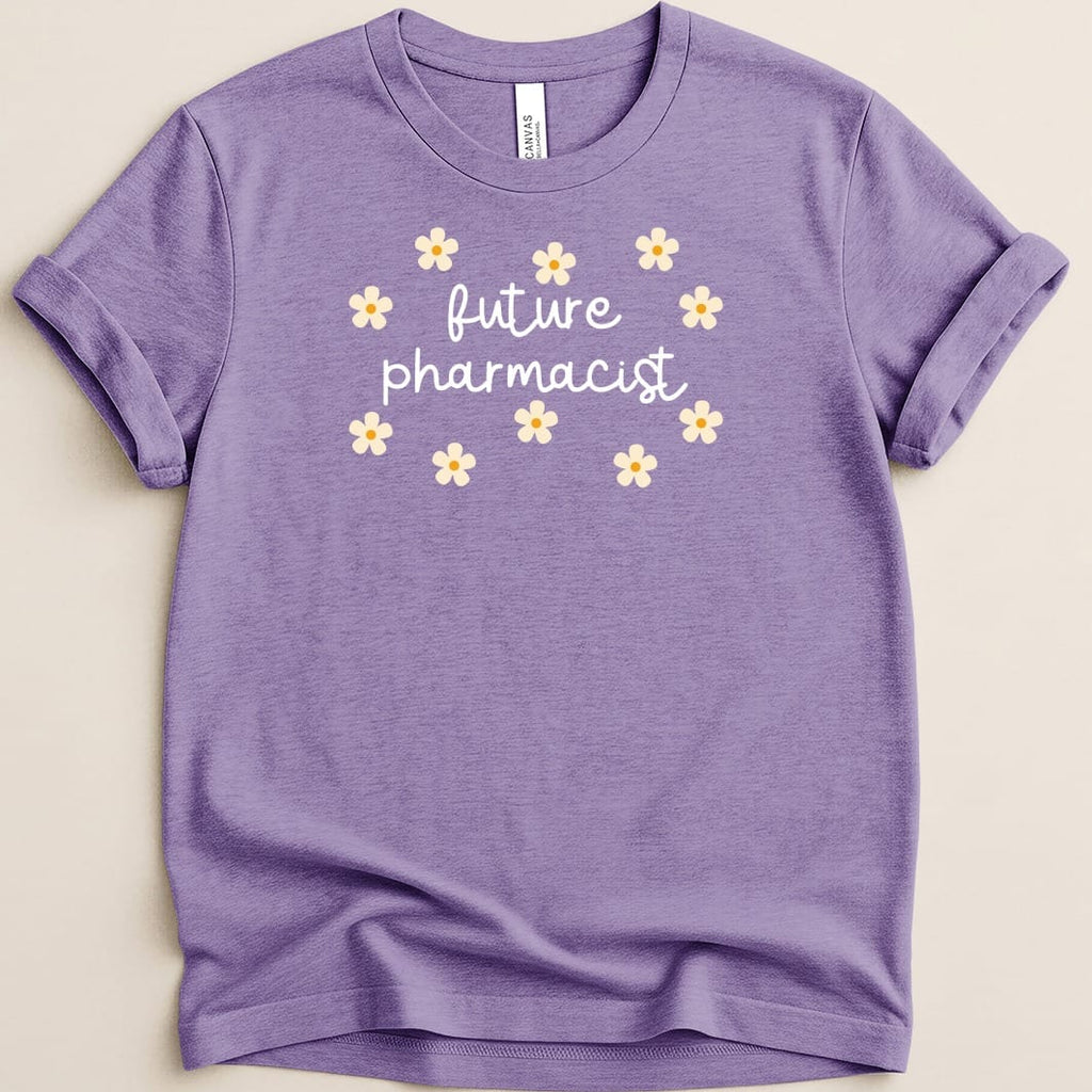 Future Pharmacist Floral Tee - Adverse Reactions