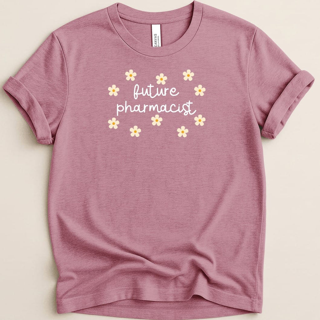 Future Pharmacist Floral Tee - Adverse Reactions