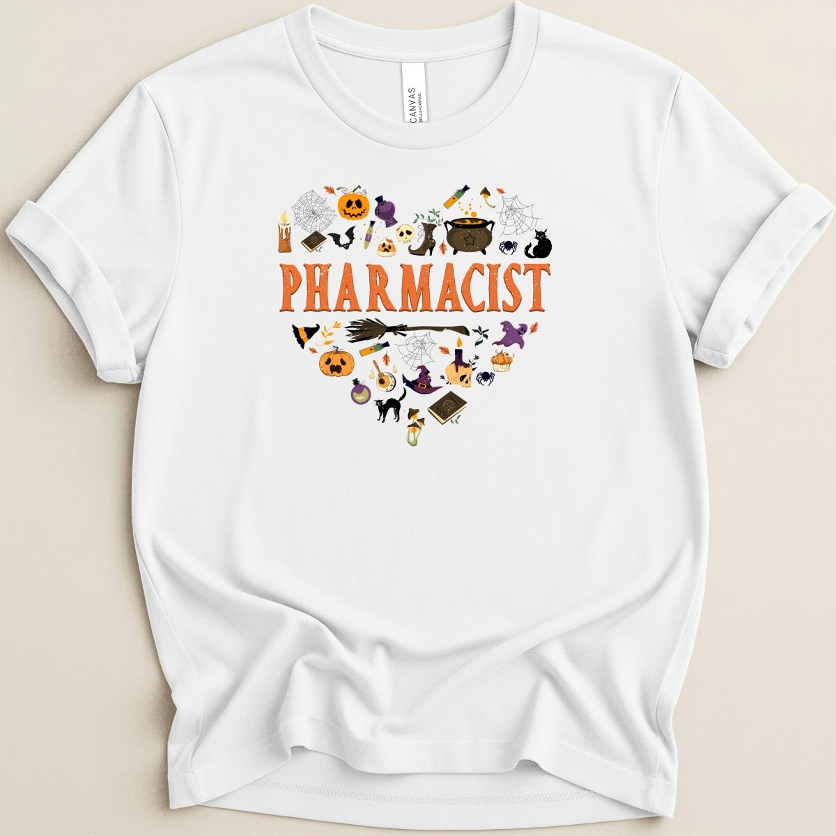 Halloween Pharmacist Heart Tee - Adverse Reactions