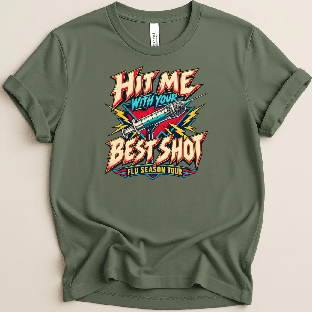 Hit Me With Your Best Shot Tee - Adverse Reactions