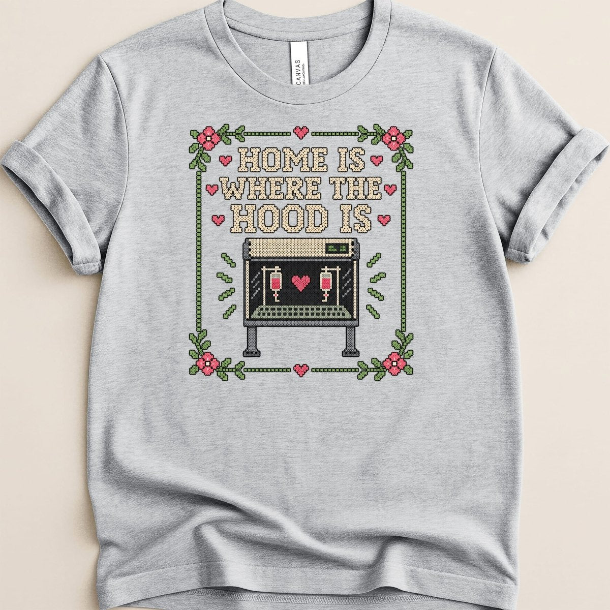 Home is Where the Hood is Tee - Adverse Reactions