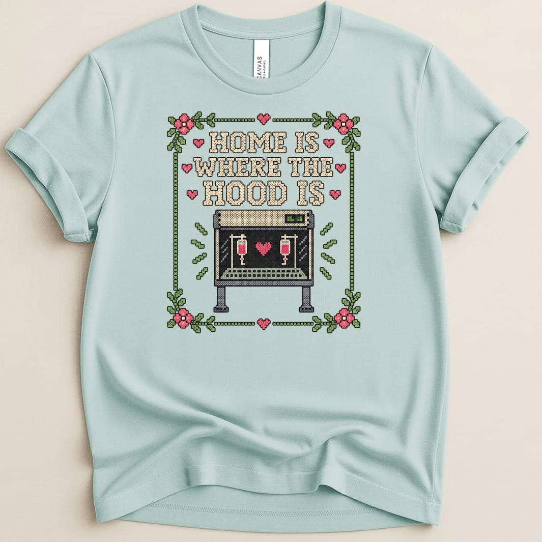 Home is Where the Hood is Tee - Adverse Reactions