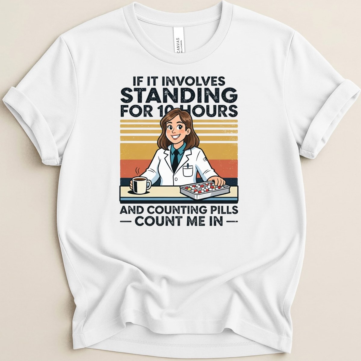If It Involves Standing (Female) Tee - Adverse Reactions