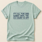 It’s All Fun and Games Tee - Adverse Reactions