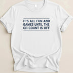 It’s All Fun and Games Tee - Adverse Reactions