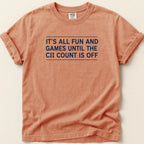 It’s All Fun and Games Tee - Adverse Reactions