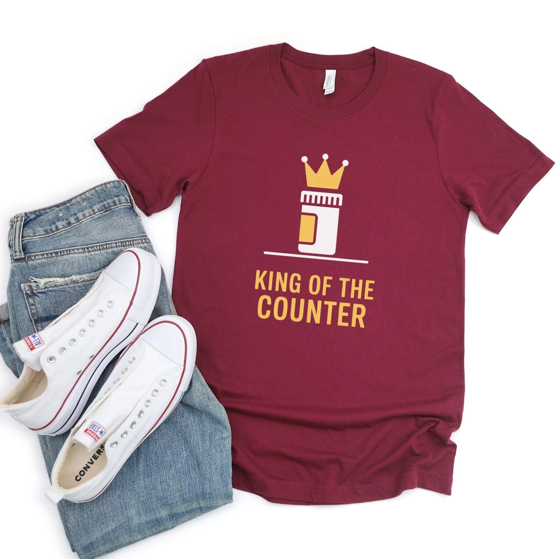 King of the Counter Tee - Adverse Reactions