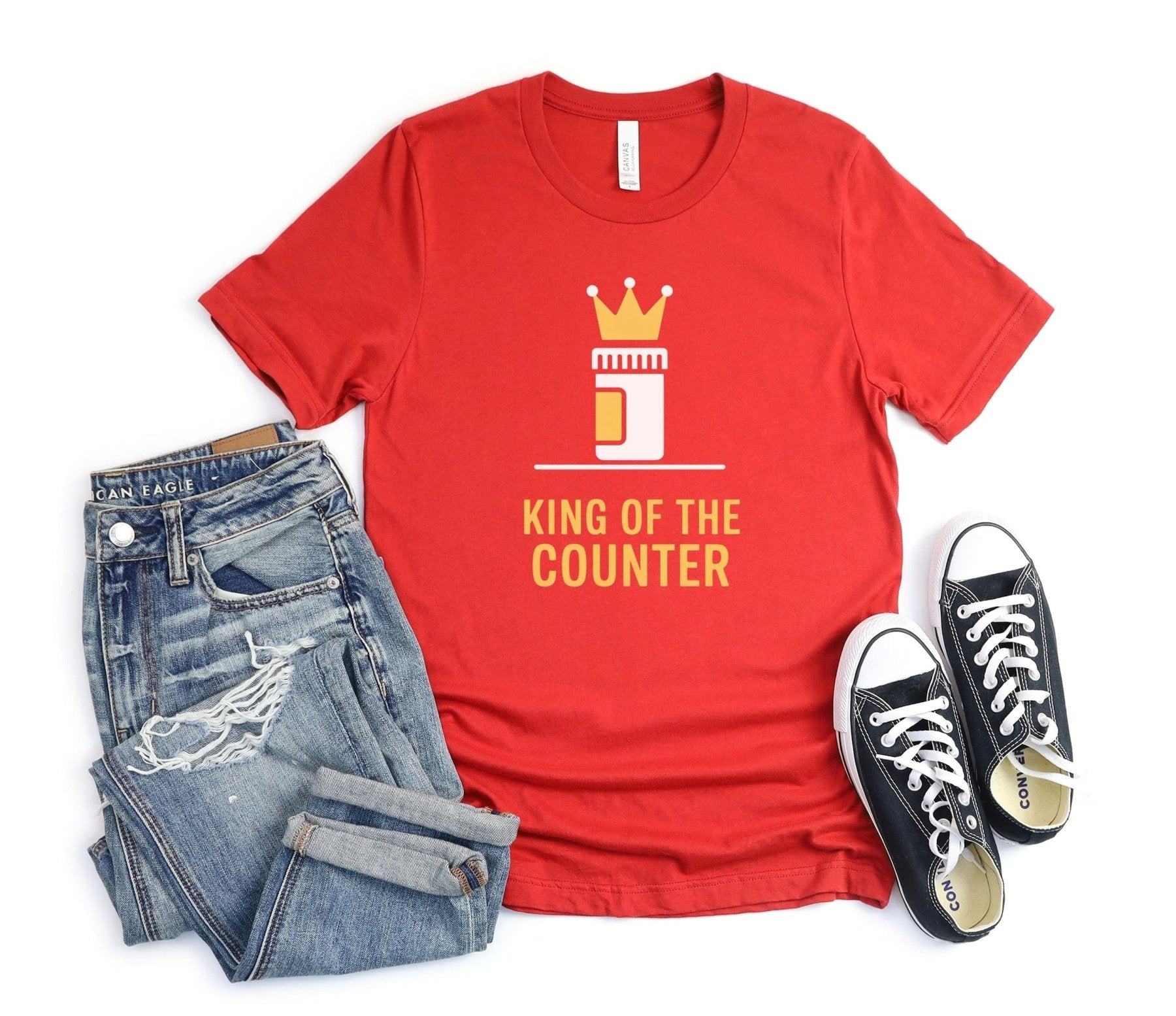 King of the Counter Tee - Adverse Reactions