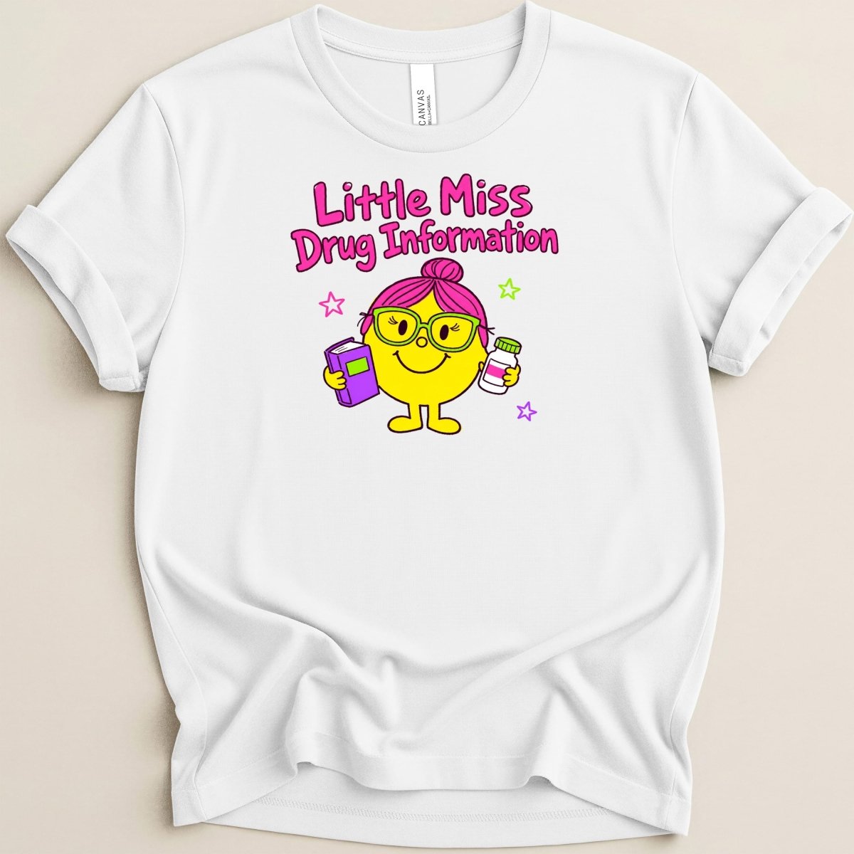 Little Miss Drug Information Tee - Adverse Reactions