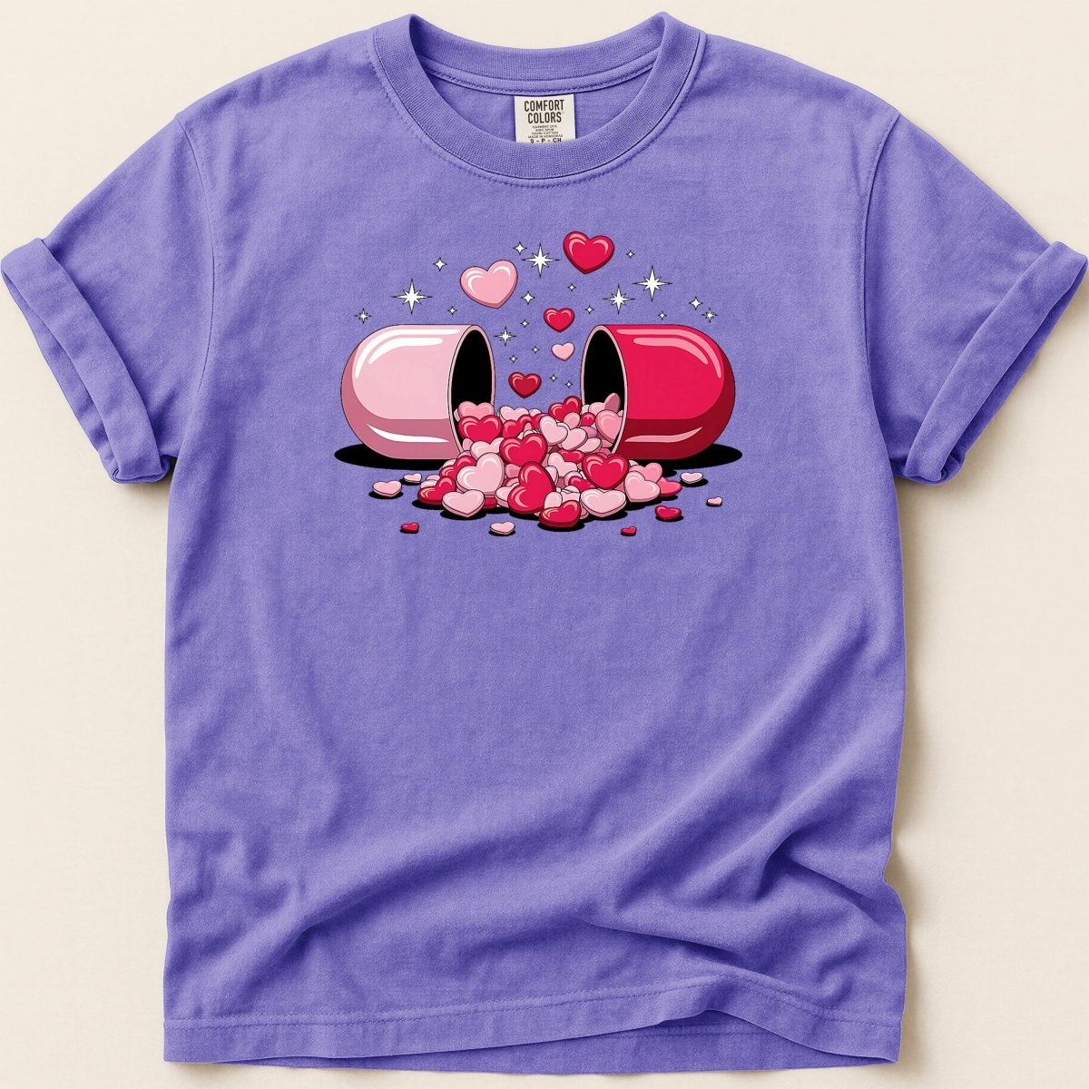Love Dosage Capsule Heart Tee - Adverse Reactions