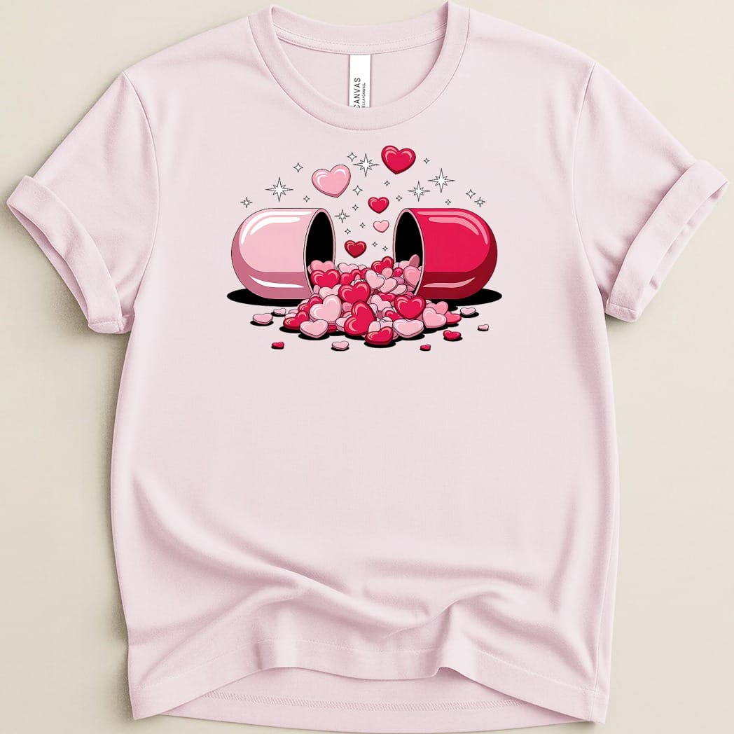 Love Dosage Capsule Heart Tee - Adverse Reactions