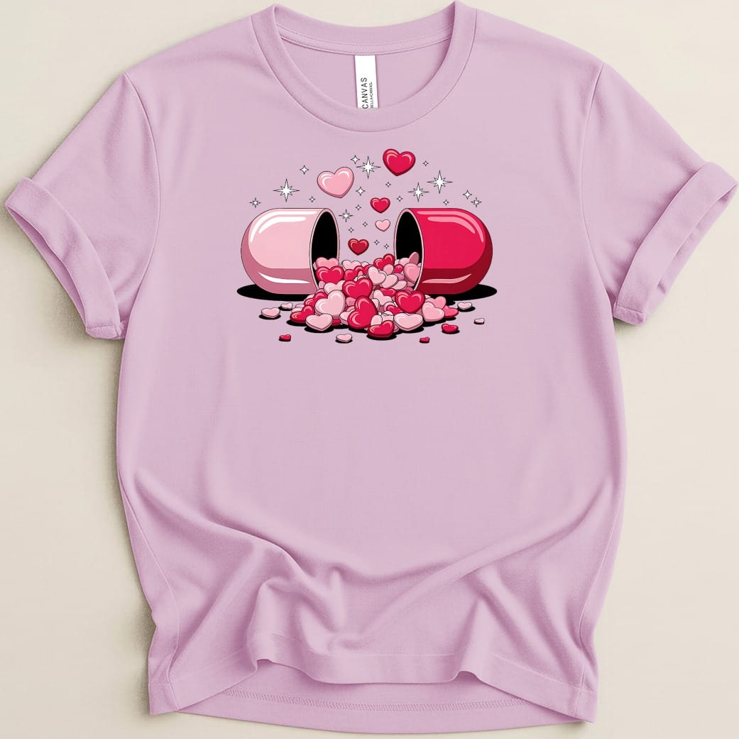 Love Dosage Capsule Heart Tee - Adverse Reactions