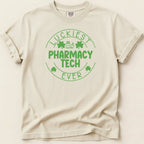 Luckiest Pharmacy Tech Ever Tee - Adverse Reactions