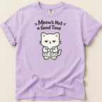 Meow's Not a Good Time Tee - Adverse Reactions