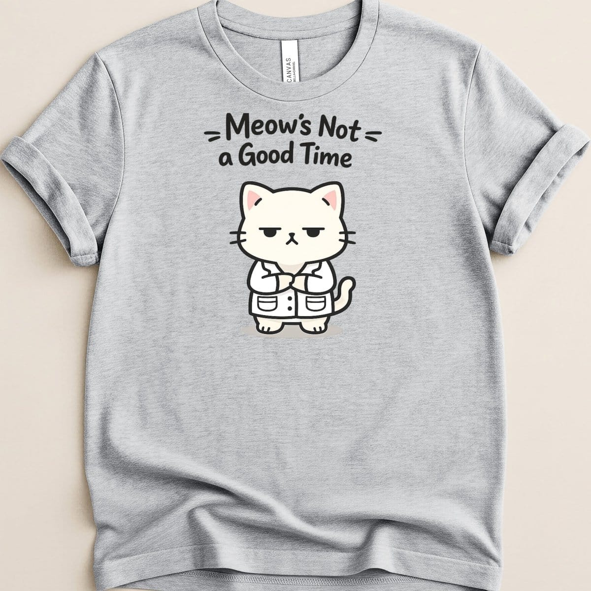 Meow's Not a Good Time Tee - Adverse Reactions