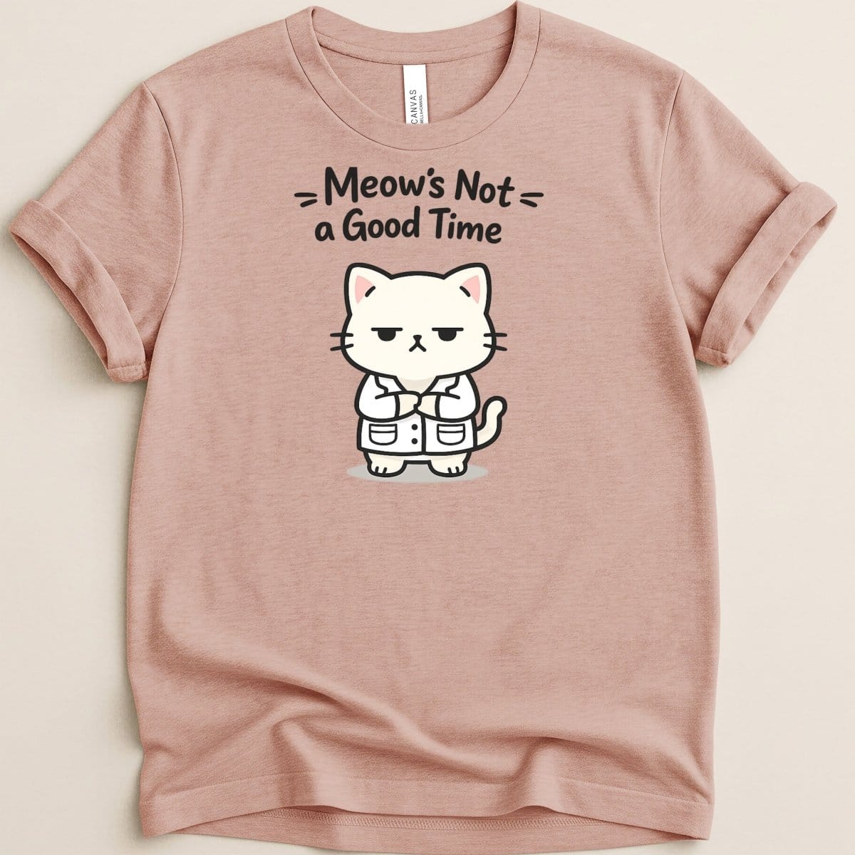 Meow's Not a Good Time Tee - Adverse Reactions