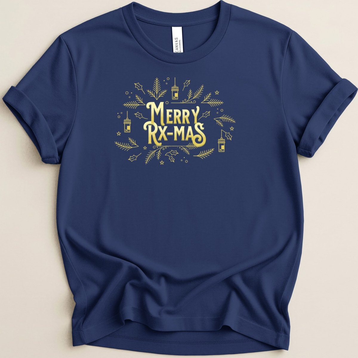 Merry RX-Mas Pharmacy Christmas Tee - Adverse Reactions