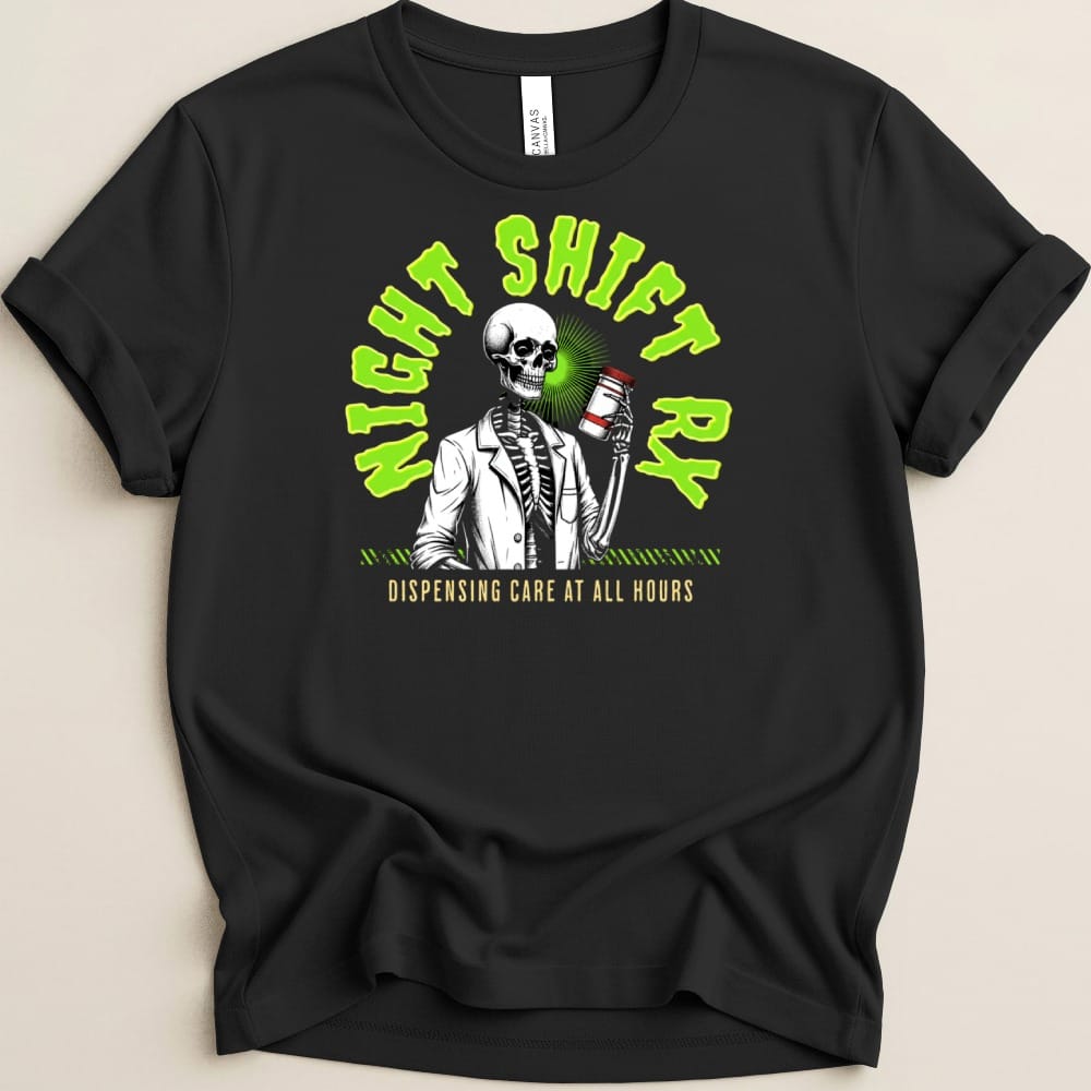 Night Shift Rx Tee - Adverse Reactions