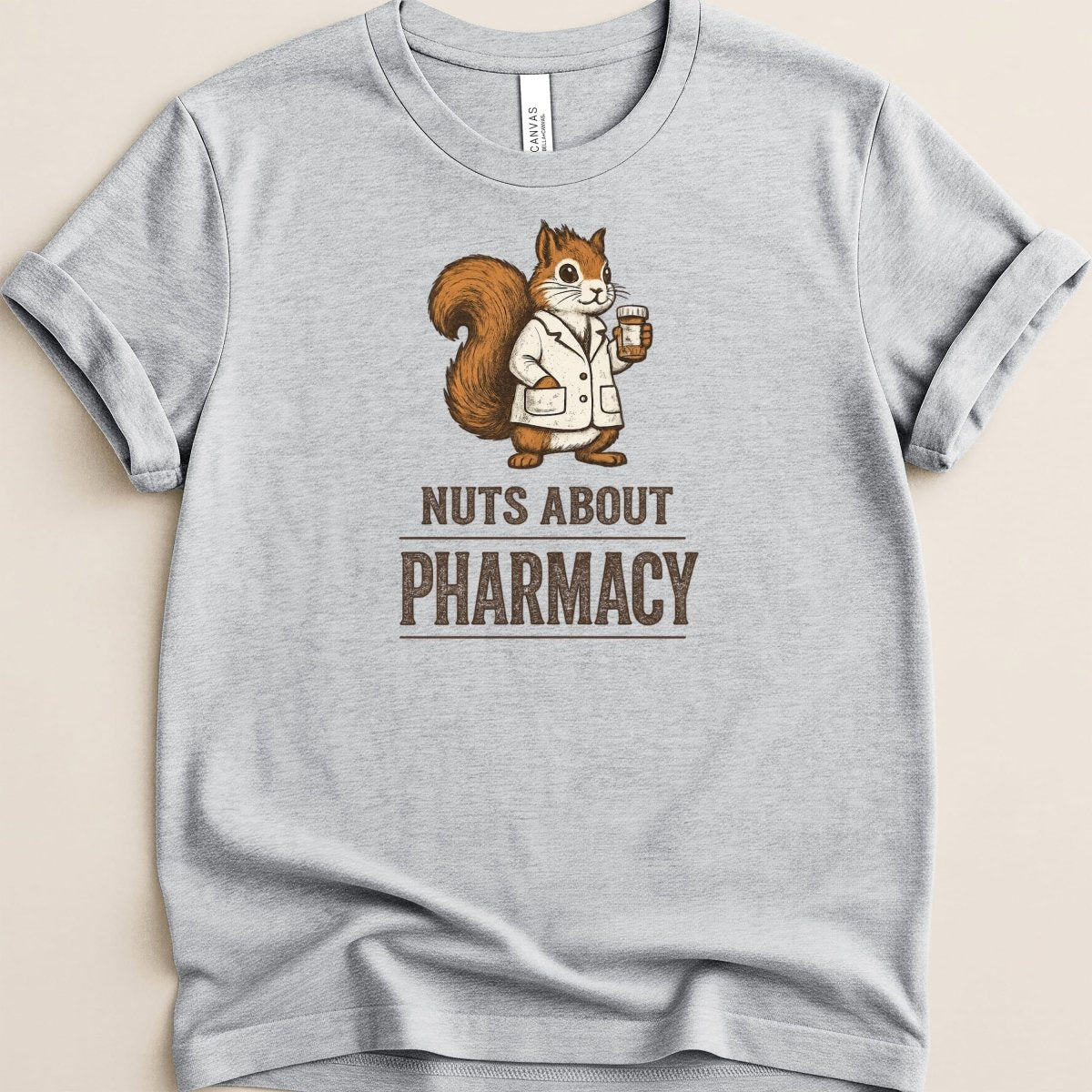 Nuts About Pharmacy Tee - Adverse Reactions