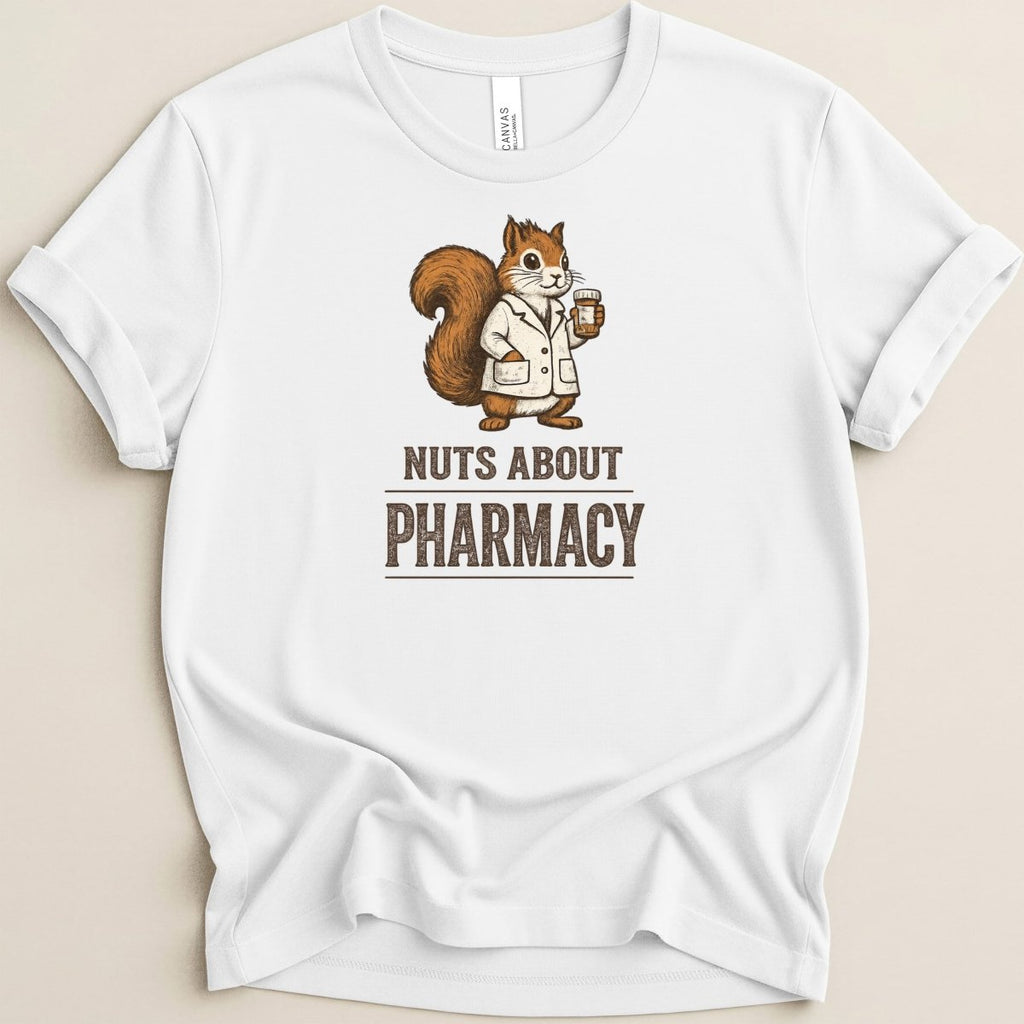 Nuts About Pharmacy Tee - Adverse Reactions