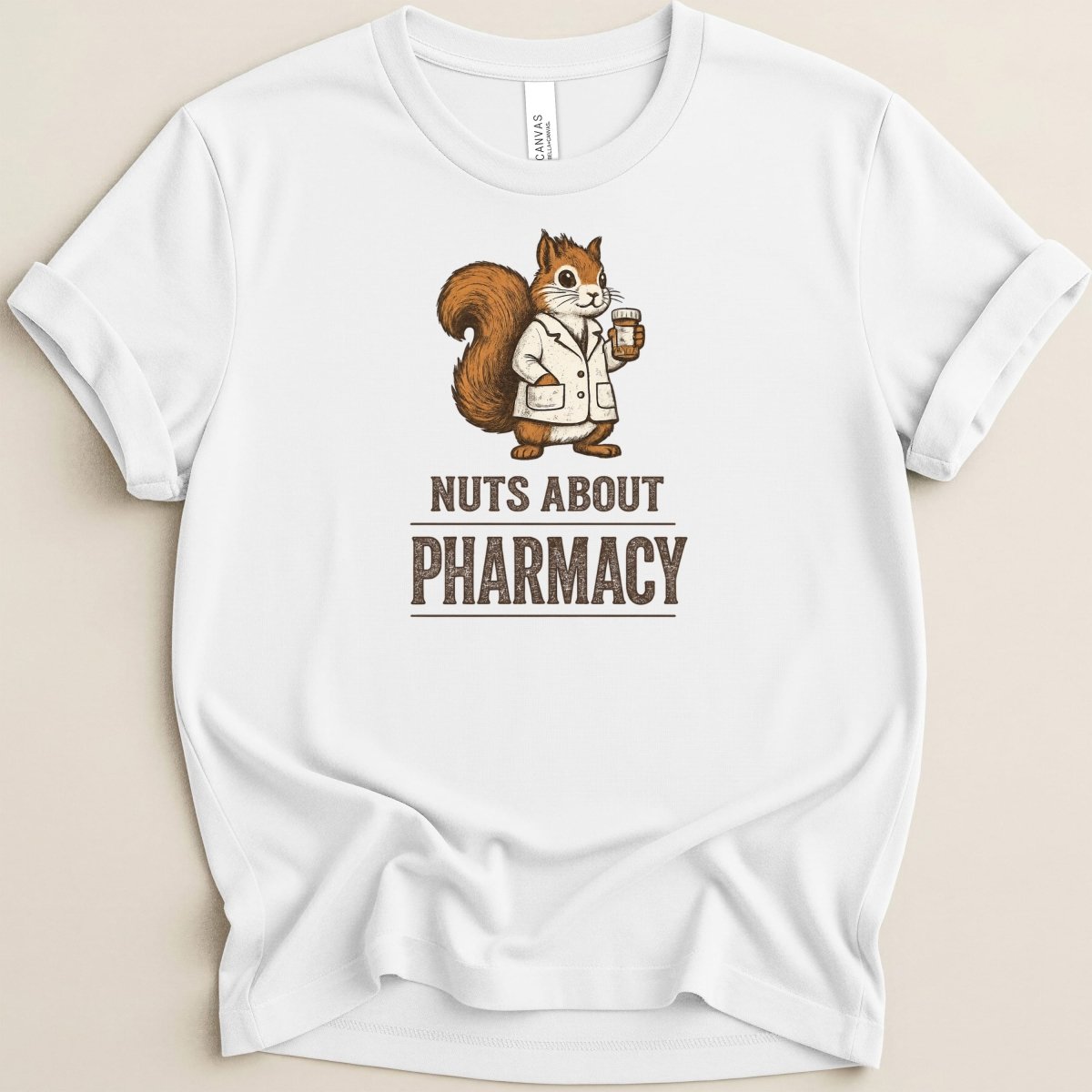 Nuts About Pharmacy Tee - Adverse Reactions