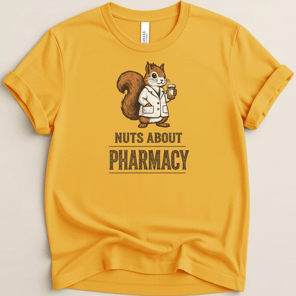 Nuts About Pharmacy Tee - Adverse Reactions