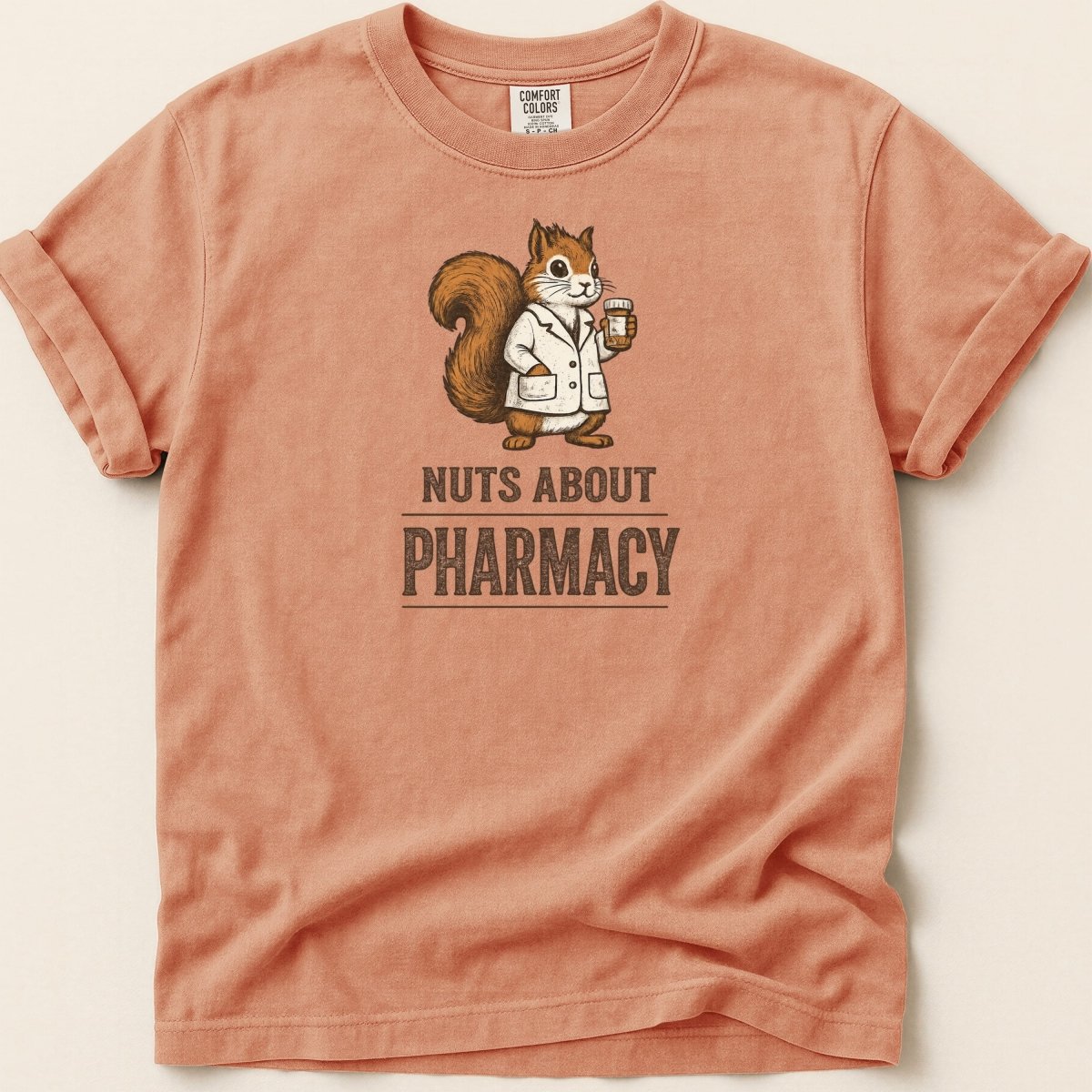Nuts About Pharmacy Tee - Adverse Reactions