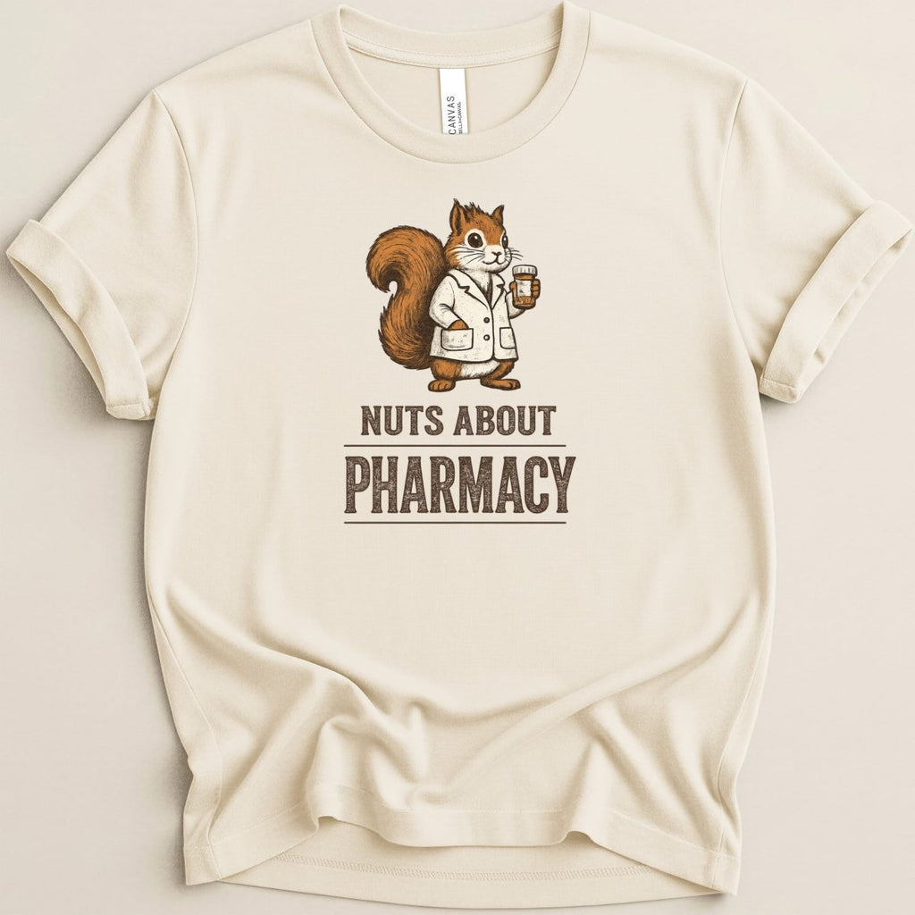 Nuts About Pharmacy Tee - Adverse Reactions