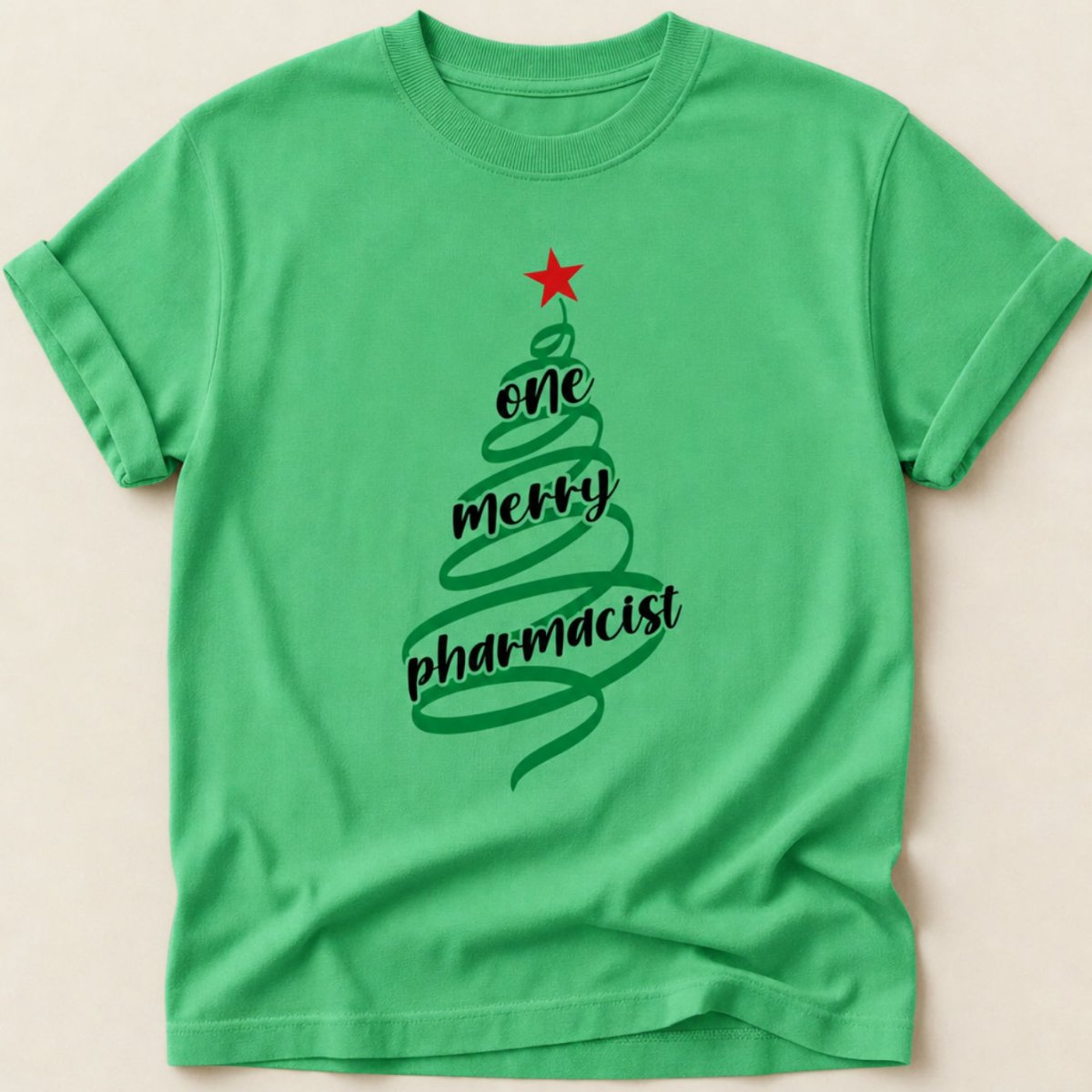 One Merry Pharmacist Tree Tee - Adverse Reactions