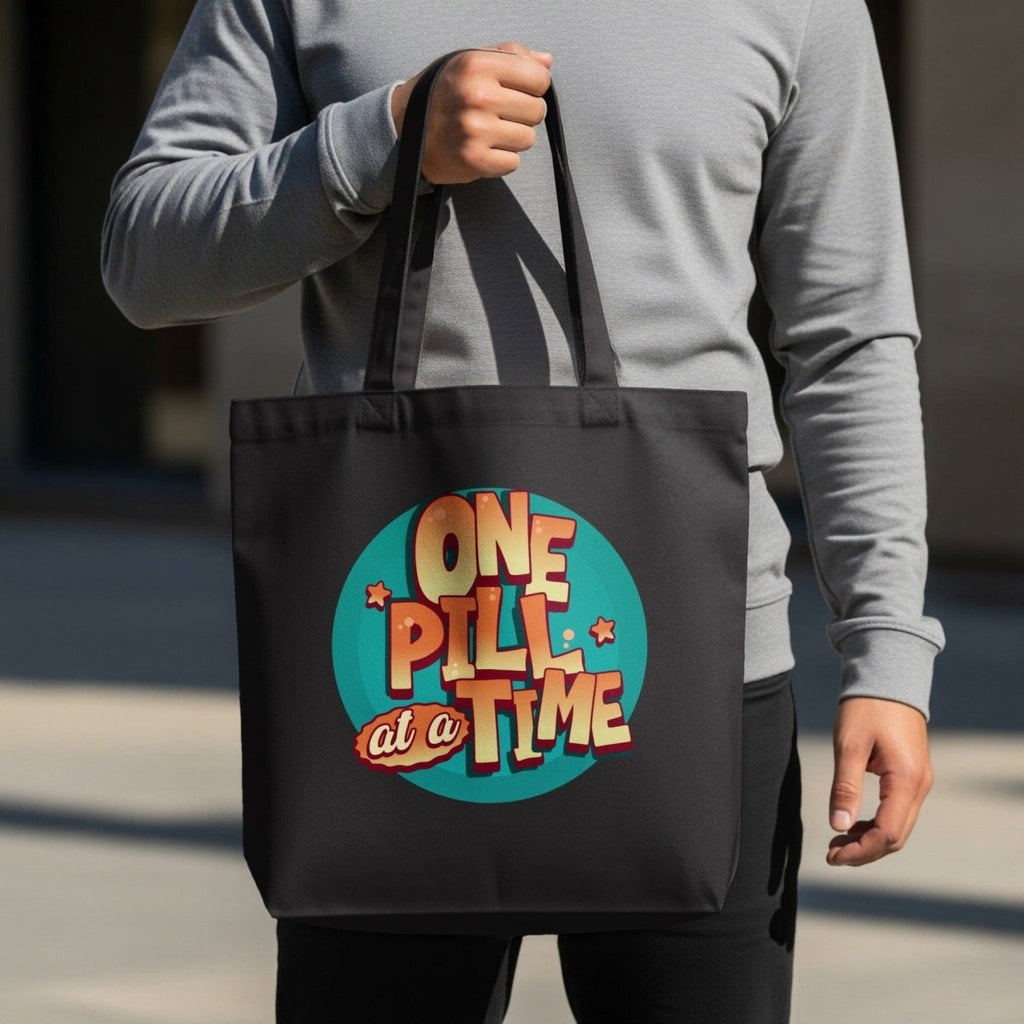 One Pill at a Time Tote Bag - Adverse Reactions