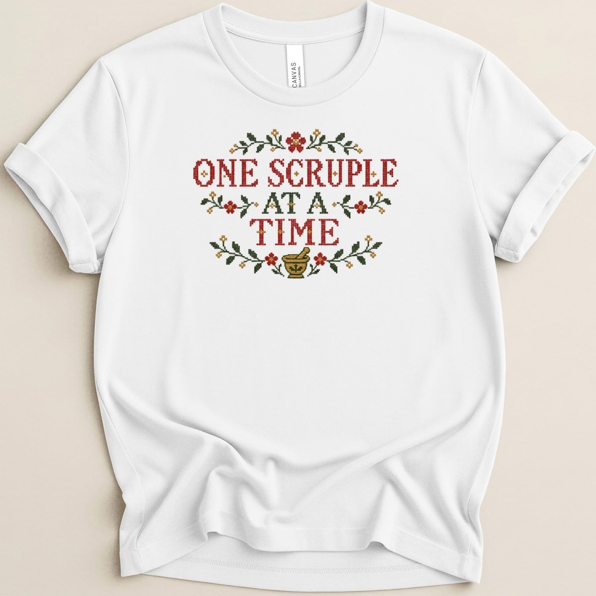 One Scruple at a Time Tee - Adverse Reactions