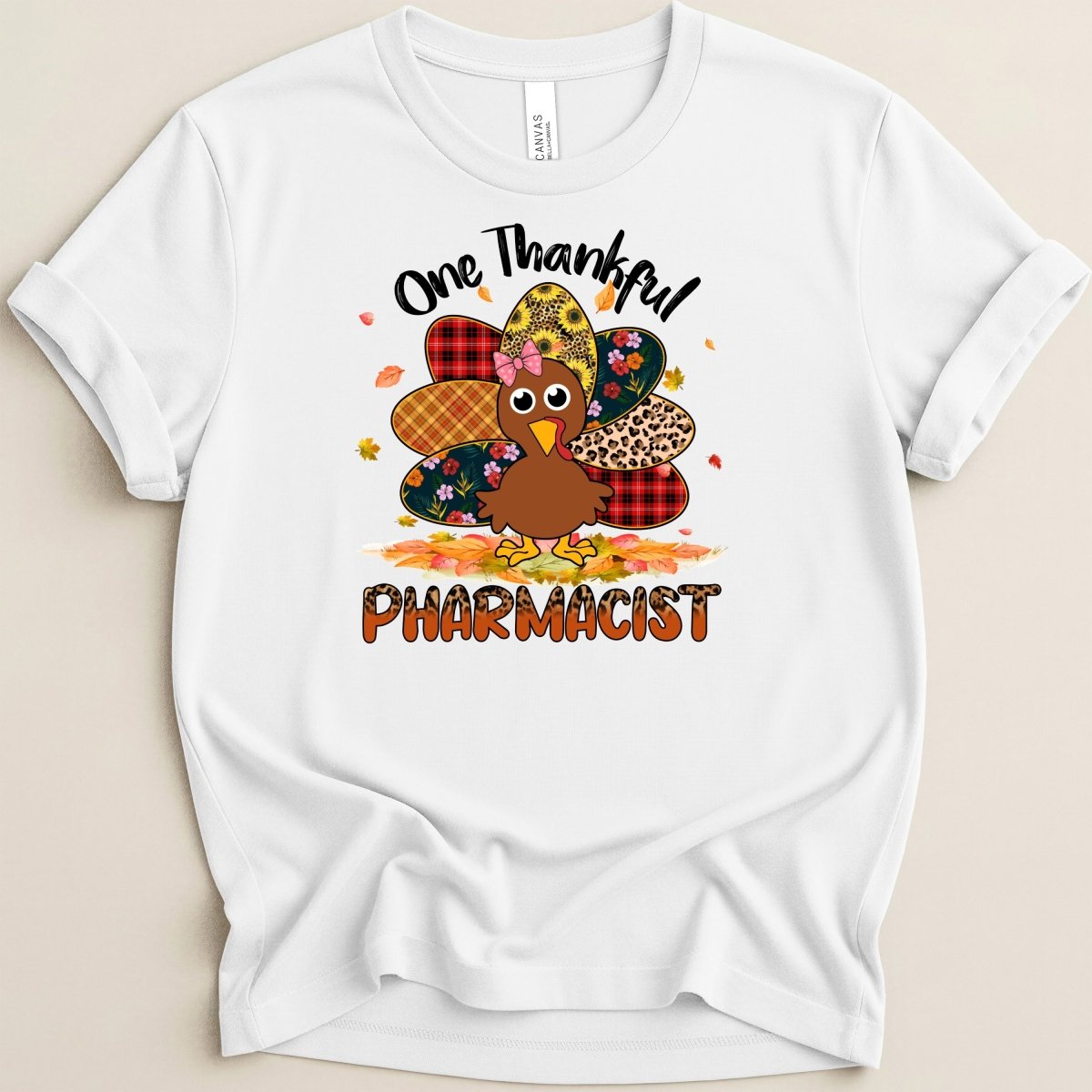 One Thankful Pharmacist Turkey Tee - Adverse Reactions