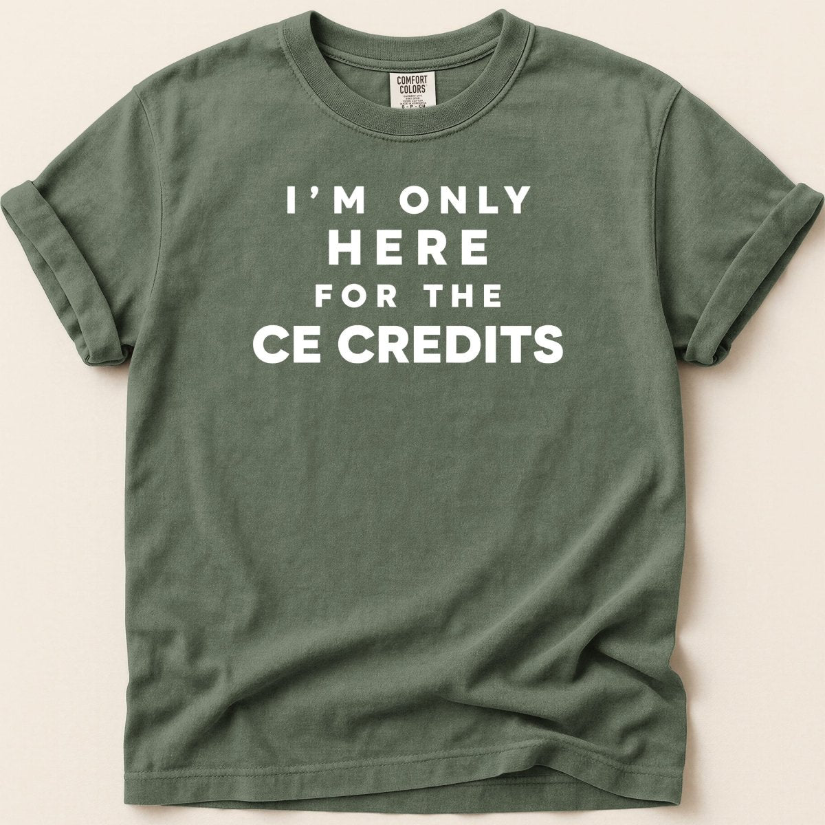 Only Here for CE Tee - Adverse Reactions