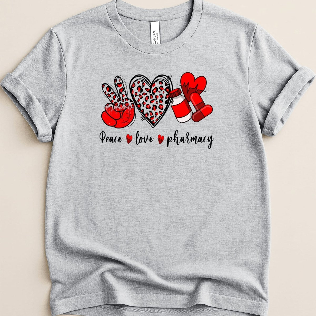 Peace Love Pharmacy v2 Tee - Adverse Reactions
