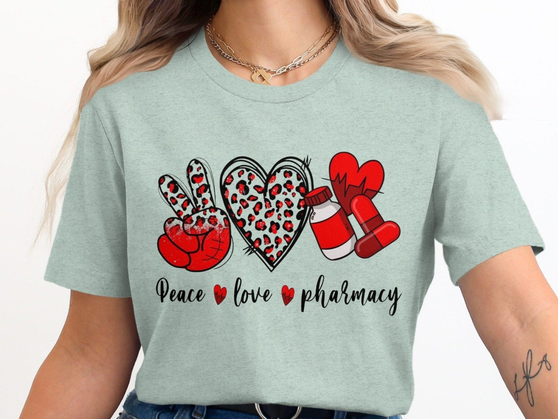 Peace Love Pharmacy v2 Tee - Adverse Reactions