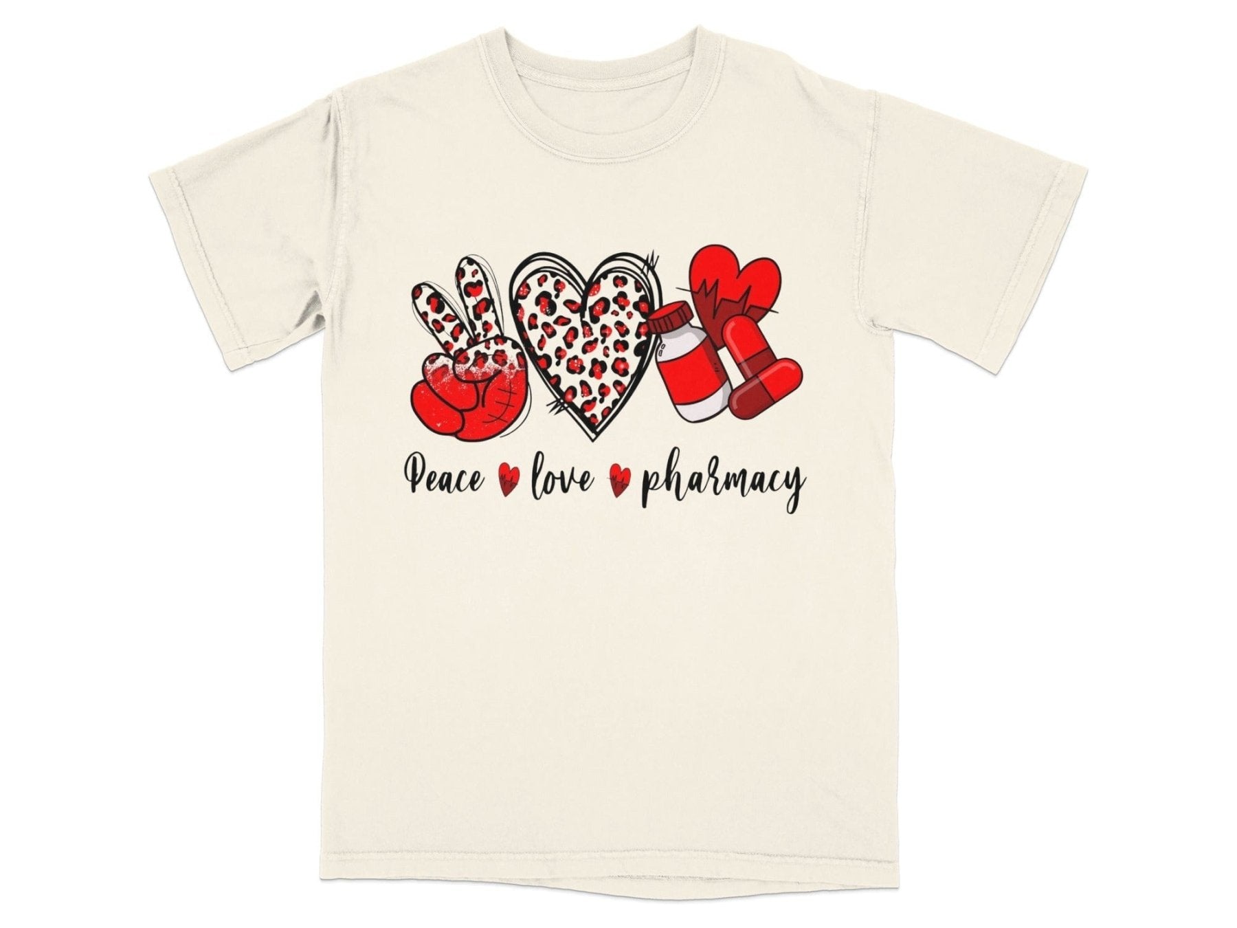 Peace Love Pharmacy v2 Tee - Adverse Reactions